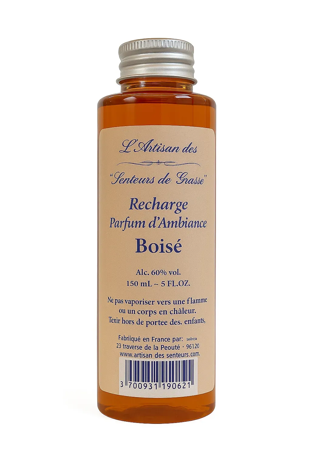 Recharge parfum d'ambiance Boisé – 150ml