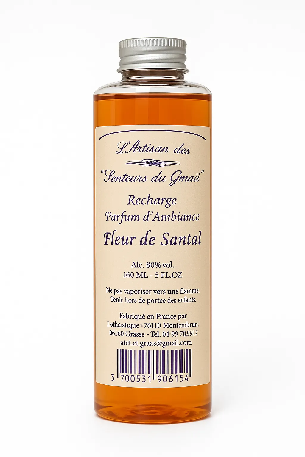 Recharge parfum d'ambiance Fleur de Santal – 150ml