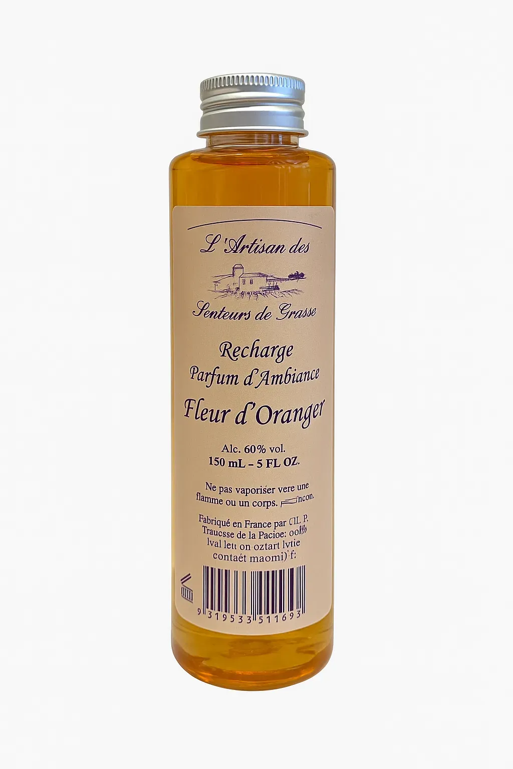 Recharge parfum d'ambiance Fleur d'Oranger – 150ml