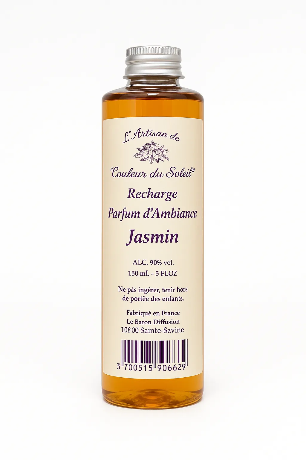 Recharge parfum d'ambiance Jasmin – 150ml