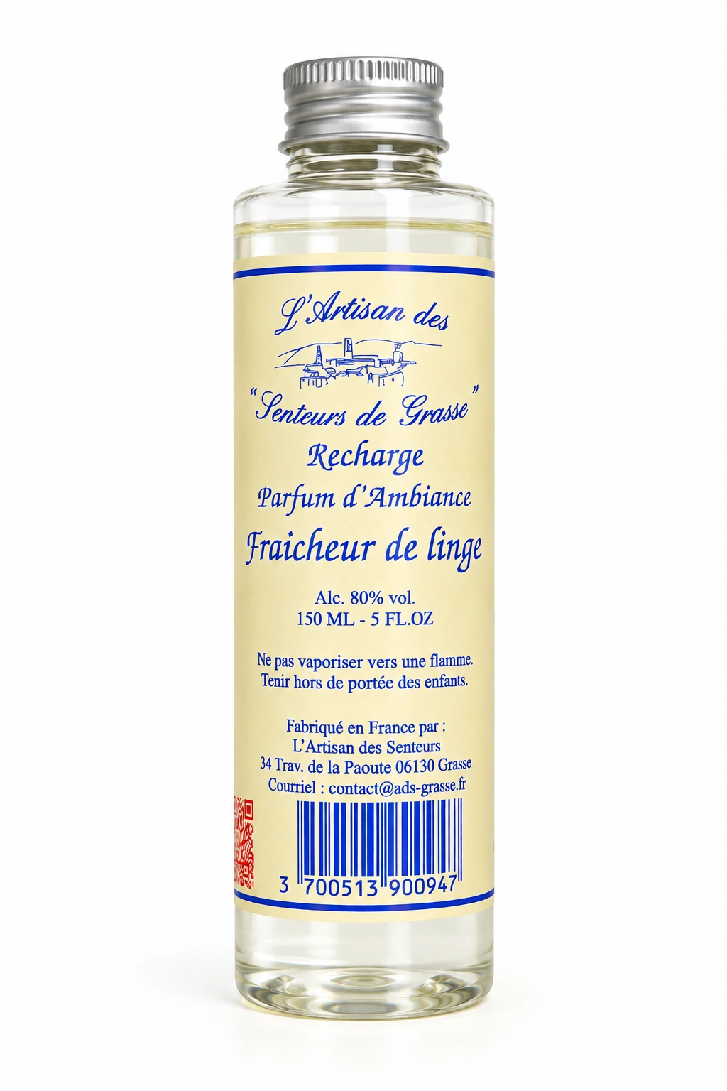 Recharge parfum d'ambiance Fraîcheur de Linge – 150ml